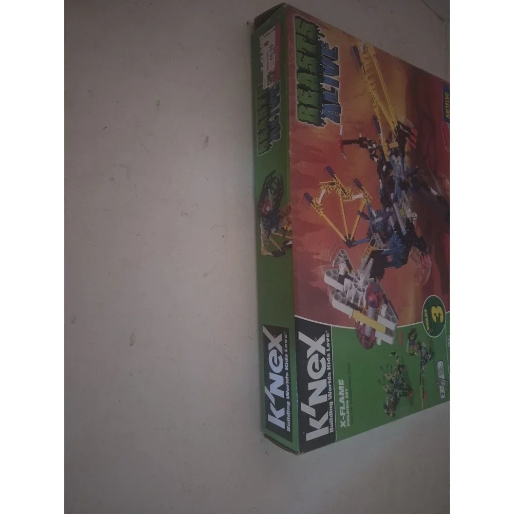 K'NEX X-Flame Beasts Alive Building Set Construction Toy KNEX 34692 Motorized